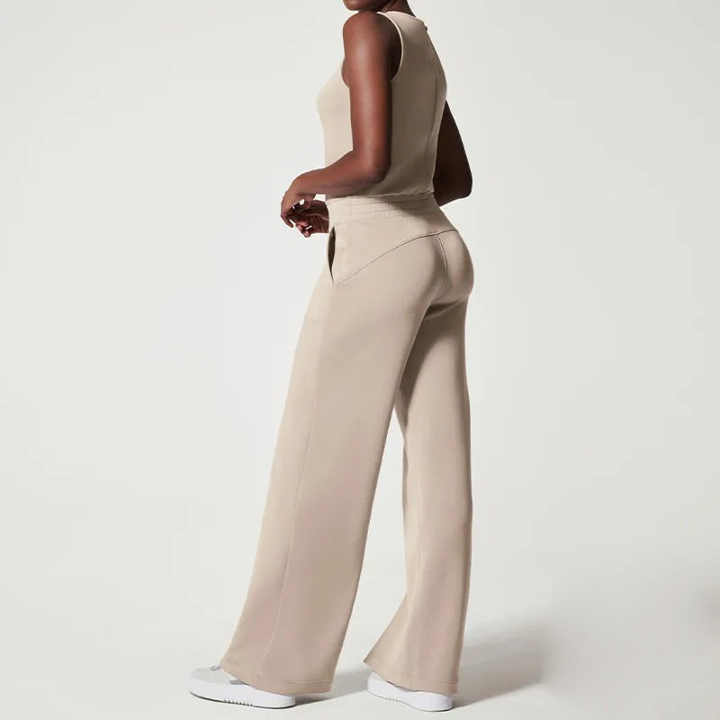 Naisten Rento Jumpsuit Vyötärönauha Polyesteri-3