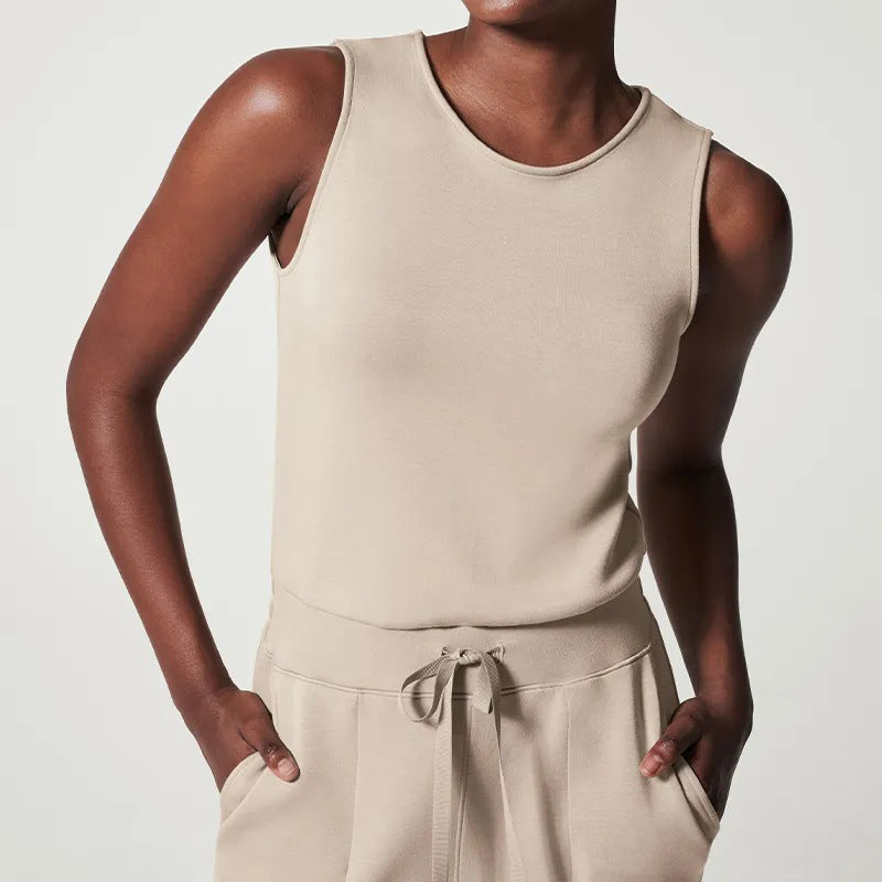 Naisten Rento Jumpsuit Vyötärönauha Polyesteri-2