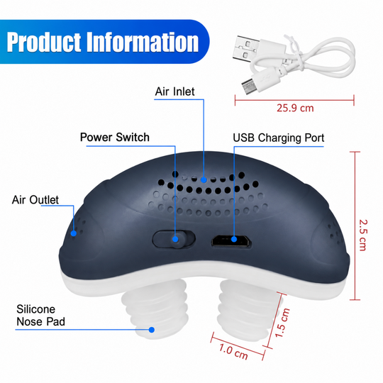 Kompakti MicroBreath CPAP Laite Uniapnean Hoitoon
