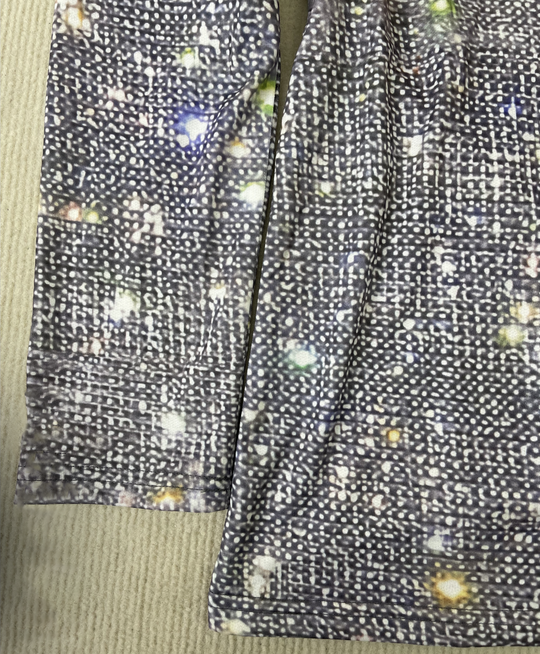 Naisten V-kaula-aukko Glitter Yläosa Polyesteri Spandex Pitkillä Hihoilla 3