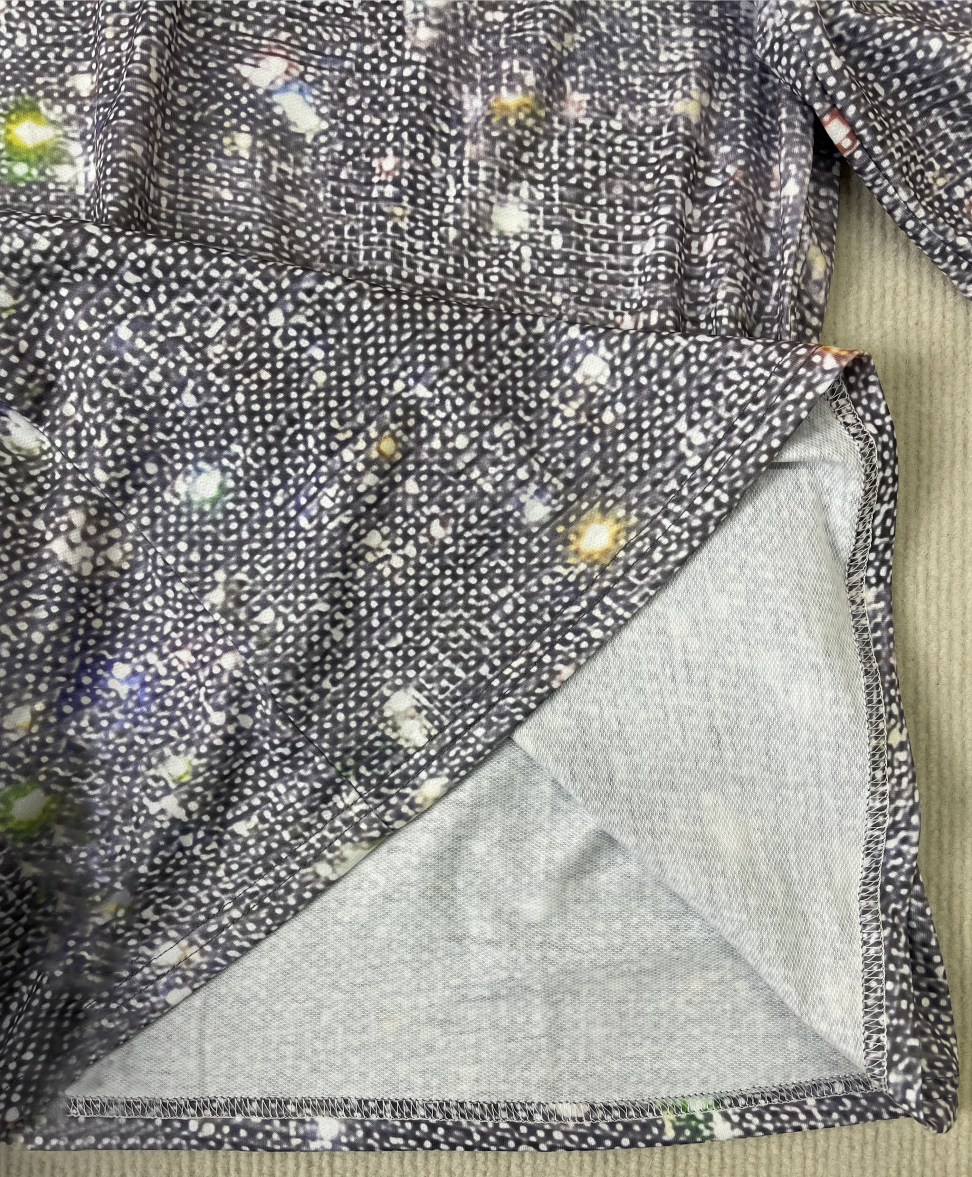 Naisten V-kaula-aukko Glitter Yläosa Polyesteri Spandex Pitkillä Hihoilla 5