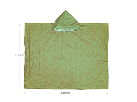 3-in-1 Poncho sadetakki