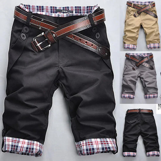 Miesten Cargo-shortsit Rento 100% Puuvilla-5