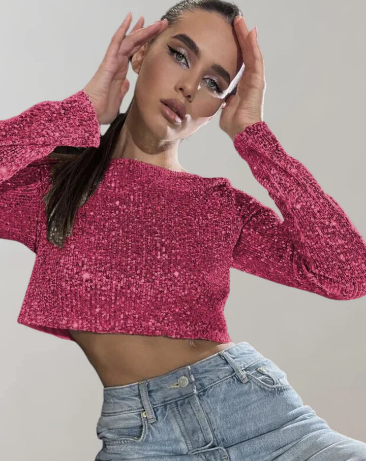 Variant image for Naisten Crop Top Tyylikäs Laadukas Kangas-9