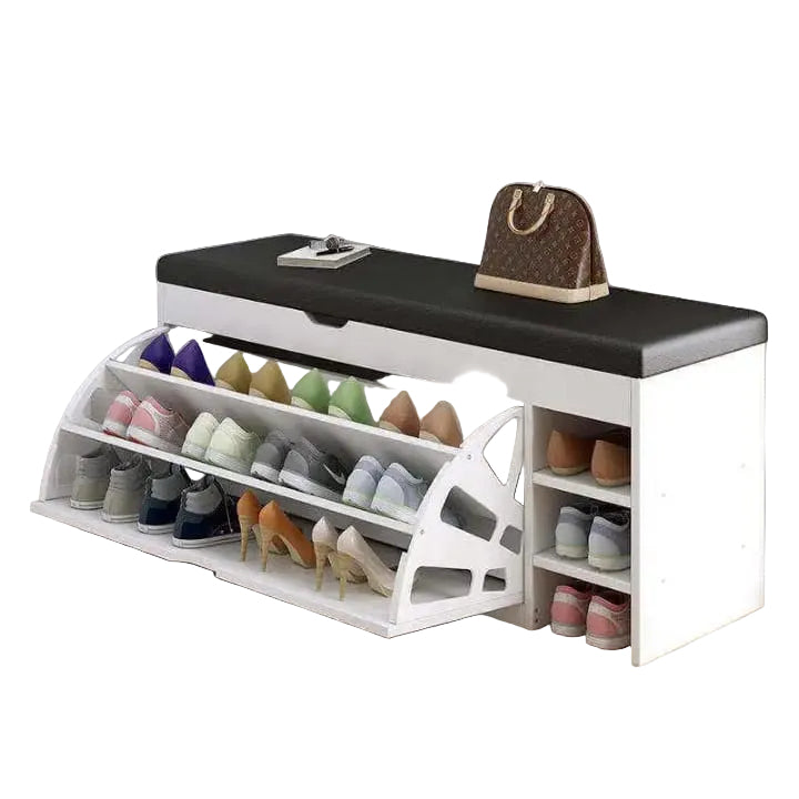 3-in-1 Kenkäkaappipenkki Taittojärjestelmällä 0