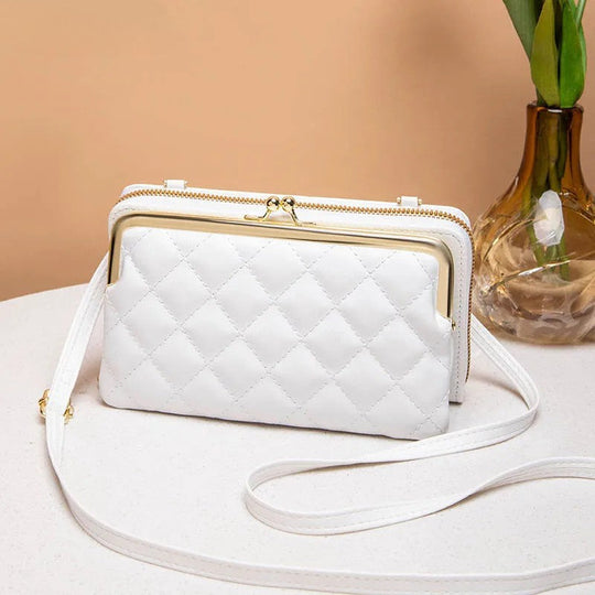 Naisten Crossbody Laukku Kompakti Vegaaninahasta 2