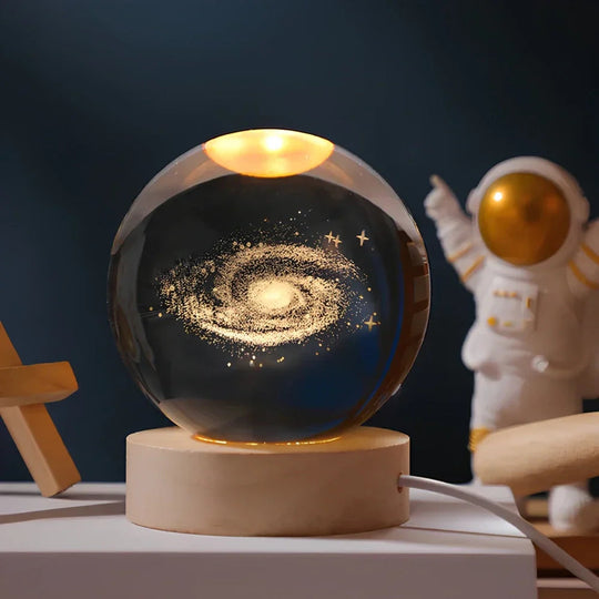 3D-kaiverrettu koristevalaisin Celestia 0