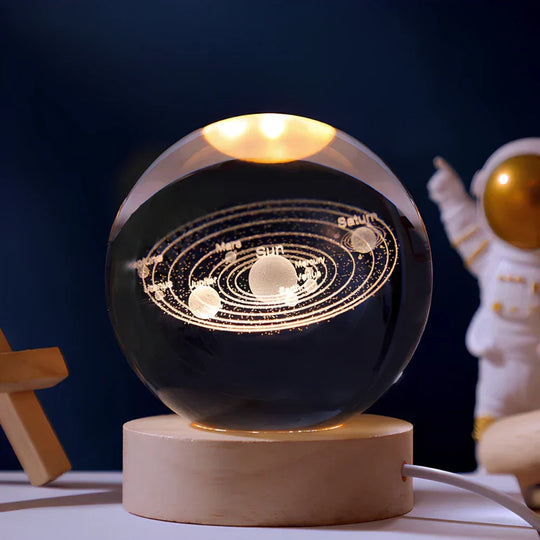 3D-kaiverrettu koristevalaisin Celestia 2