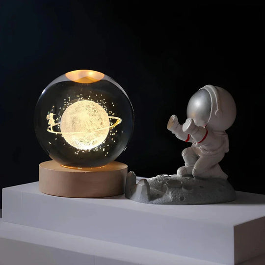 3D-kaiverrettu koristevalaisin Celestia 8