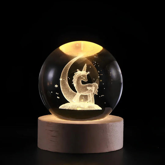 3D-kaiverrettu koristevalaisin Celestia 9
