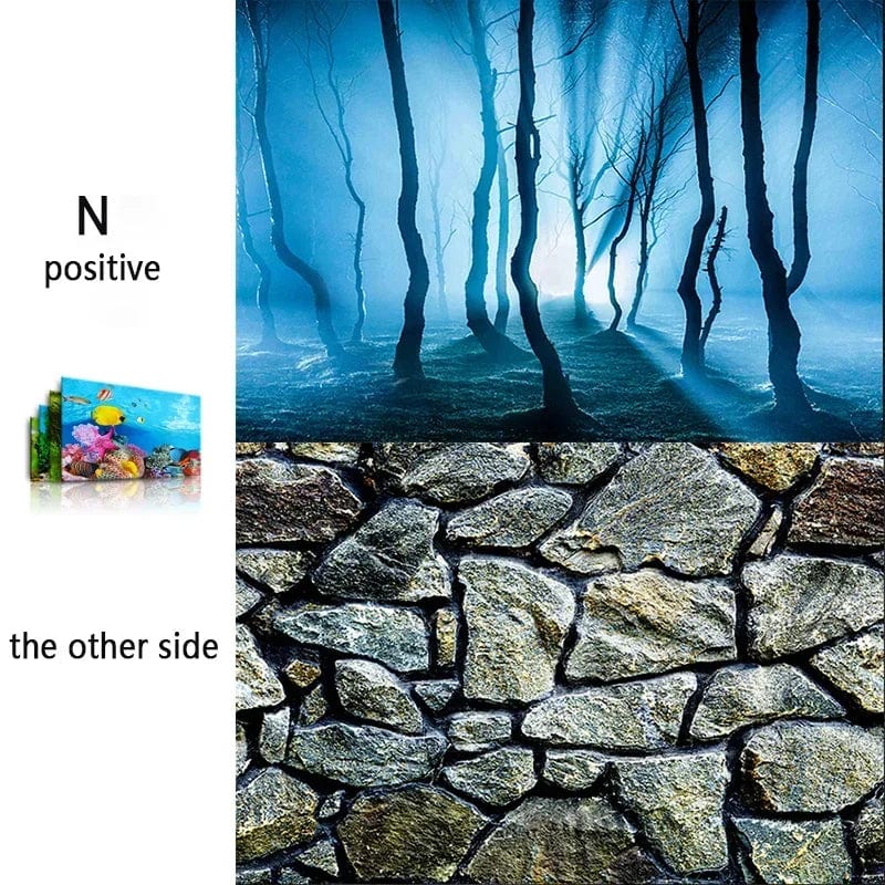 3D Meriteema Akvaarion Taustakuva 5