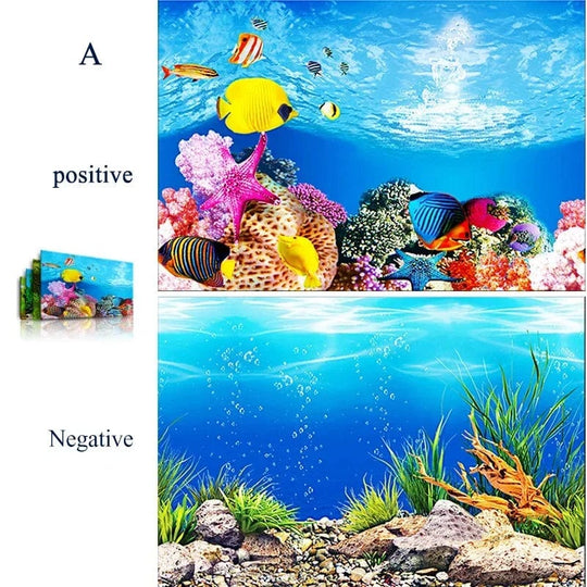 3D Meriteema Akvaarion Taustakuva 6