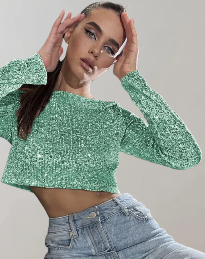 Variant image for Naisten Crop Top Tyylikäs Laadukas Kangas-25