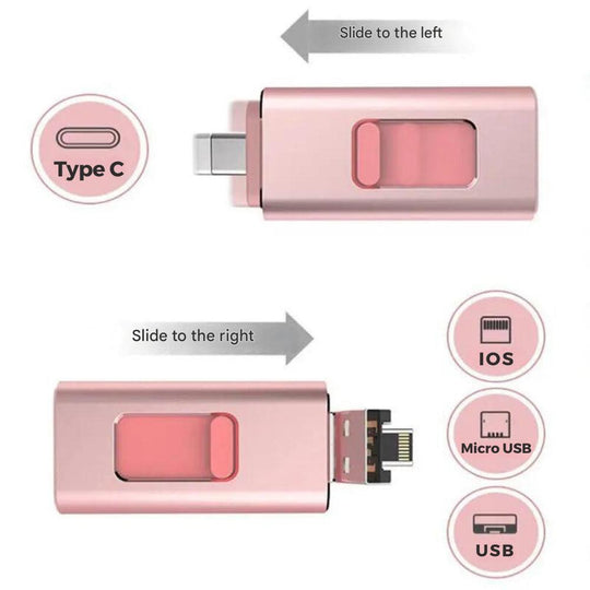 4-in-1 Flash Drive Universaalille Käytölle 1