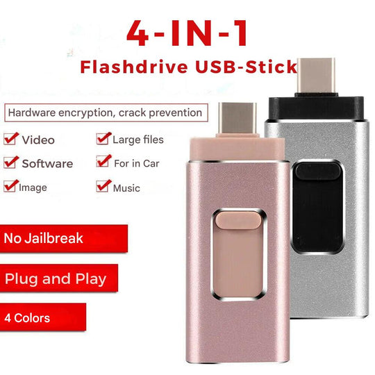 4-in-1 Flash Drive Universaalille Käytölle 3