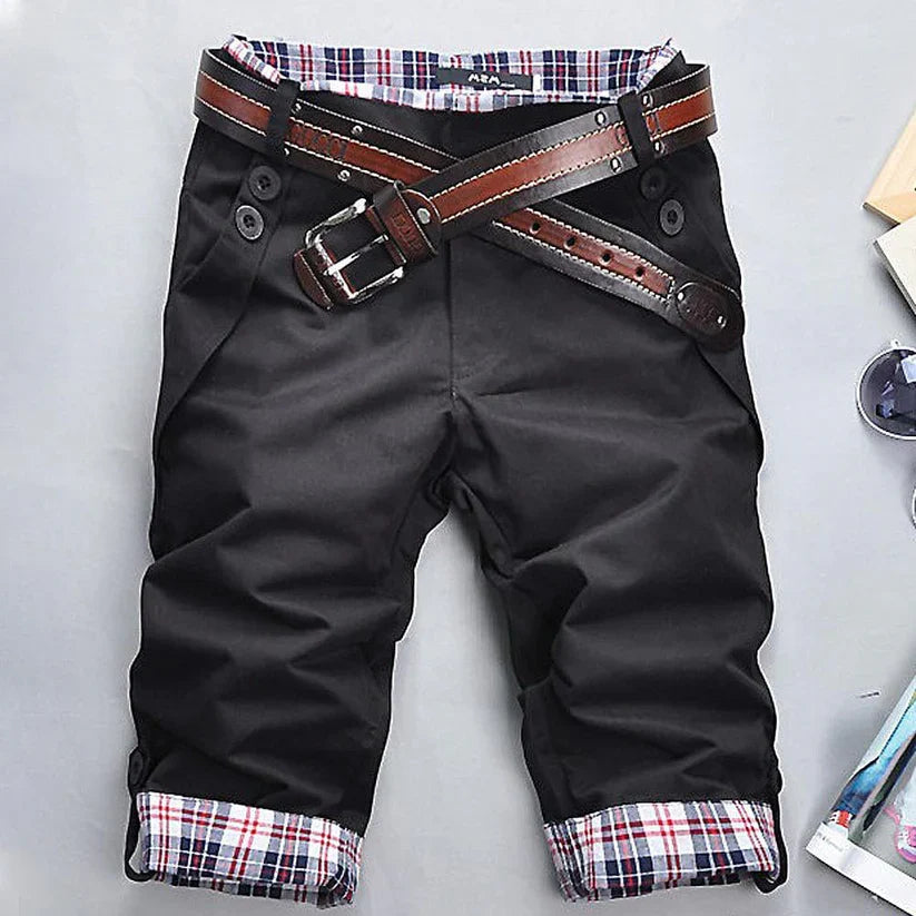 Variant image for Miesten Cargo-shortsit Rento 100% Puuvilla-1