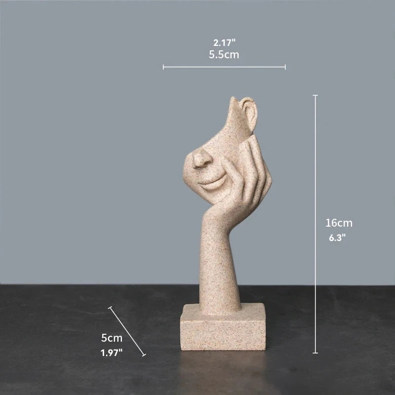 Abstrakti Patsas Jooga Figuraatti 7