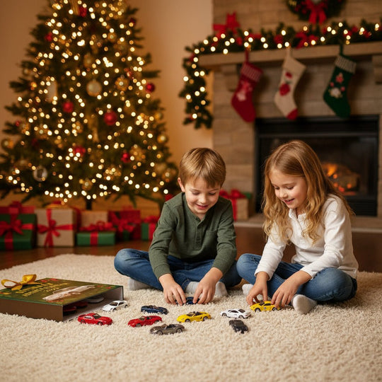 Adventtikalenteri Superautoille Keräilijöille, 24 Pienoismallia Jouluksi 1