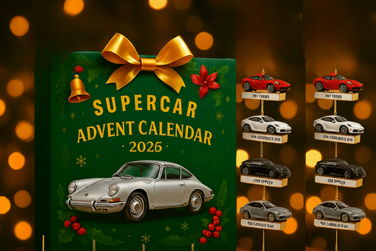 Adventtikalenteri Superautoille Keräilijöille, 24 Pienoismallia Jouluksi 3