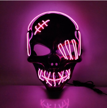 Aikuisten LED-valaistu Naamio Kolmella Valaistustilalla 5