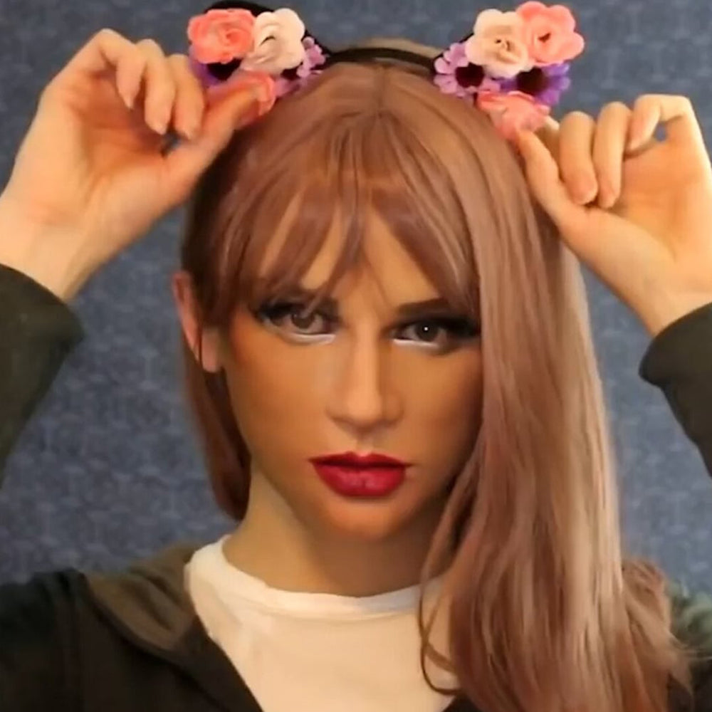 Aikuisten Lateksinaamio Cosplay- ja Teatterikäyttöön 18