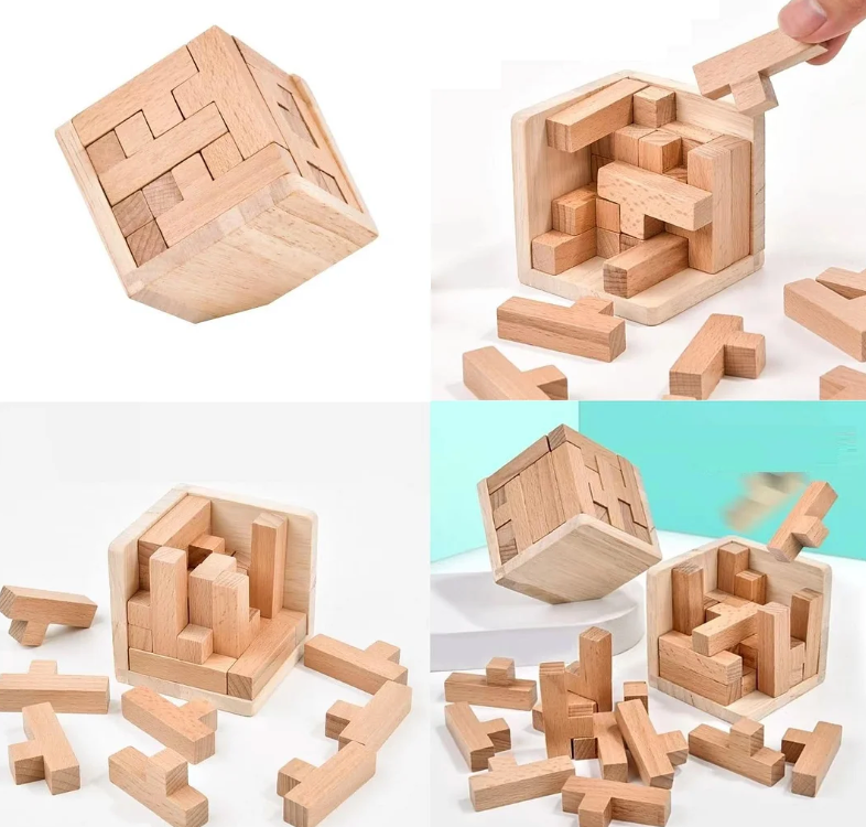 Aikuisten Palapeli Kolmion Muotoinen Haasteellinen 3D-Pulma 3