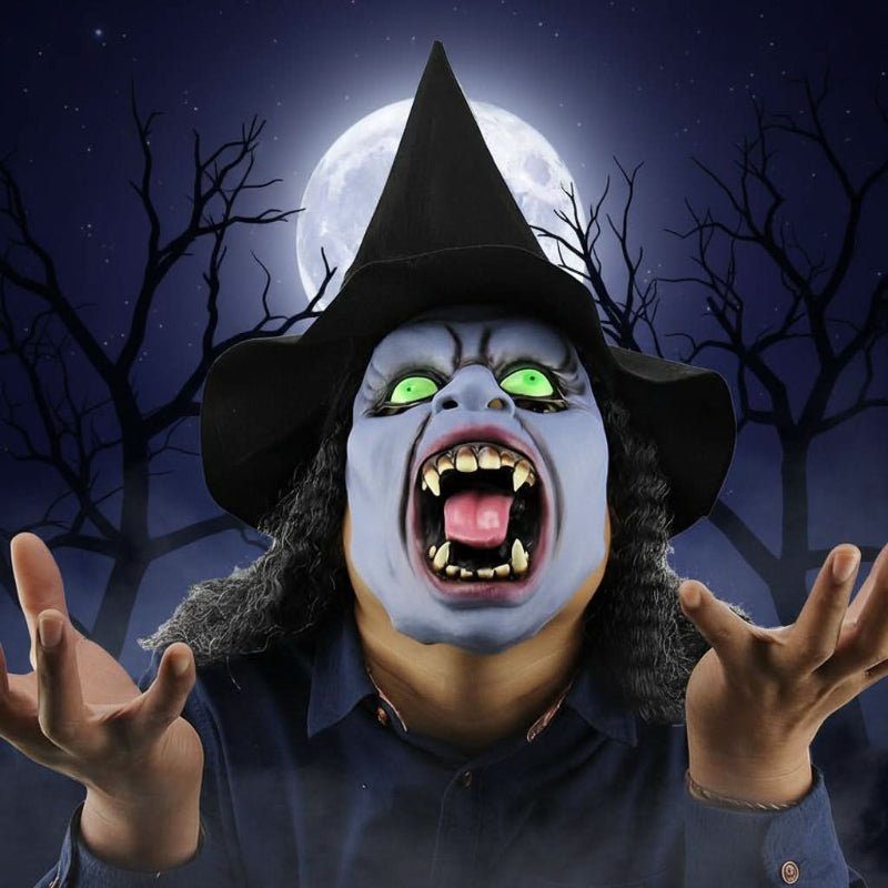 Aikuisten Realistinen Naamio Halloween Juhliin 12