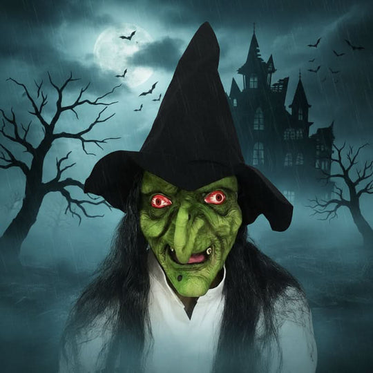 Aikuisten Realistinen Naamio Halloween Juhliin 16