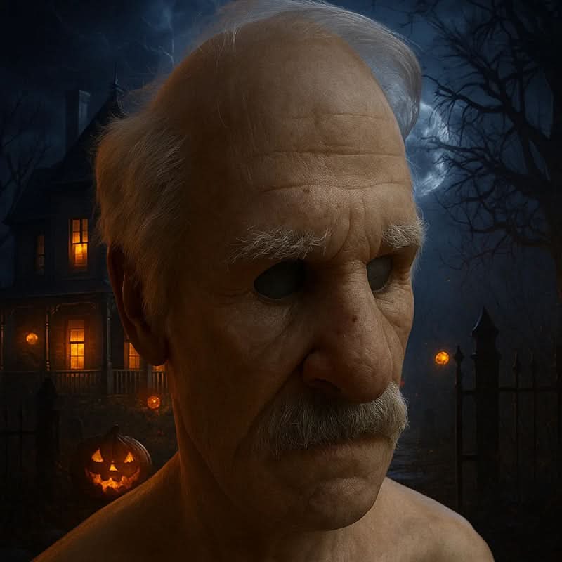 Aikuisten Realistinen Naamio Halloween Juhliin 22