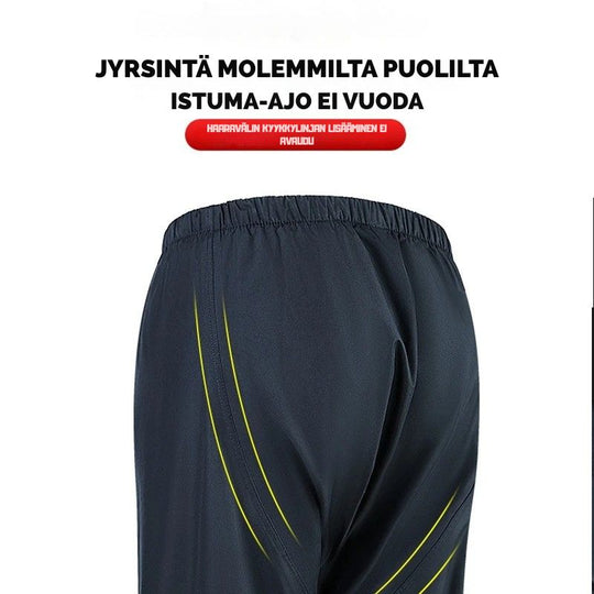 Aikuisten Sateenpitävä Takki ja Housut Moottoripyöräilyyn ja Sähköskootterille 5