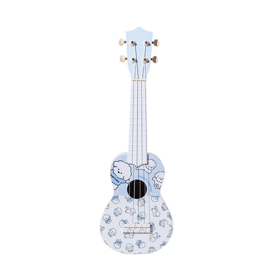 Aikuisten Ukulele Sarjakuvateemalla Leikkisä Design 4