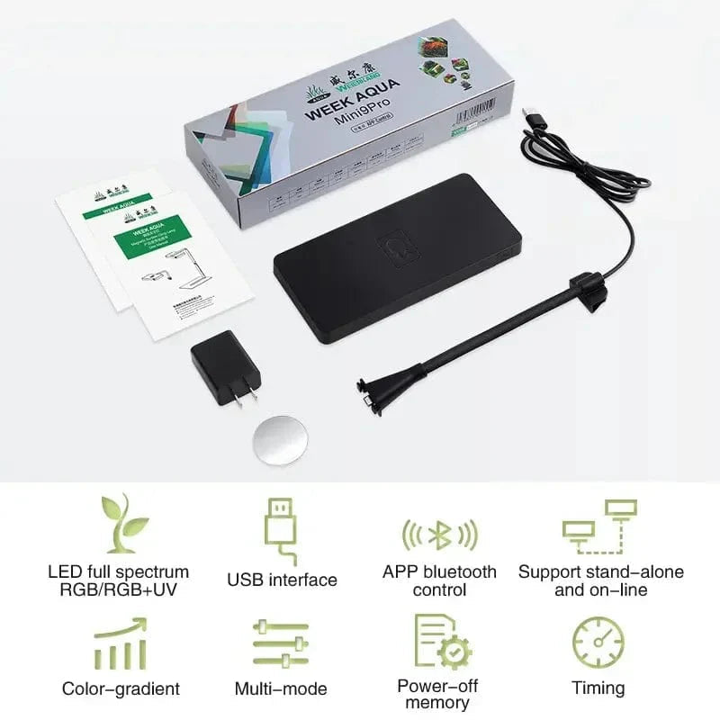 Akvaarioled Valaisin USB-liitännällä Moderni Kompakti 3