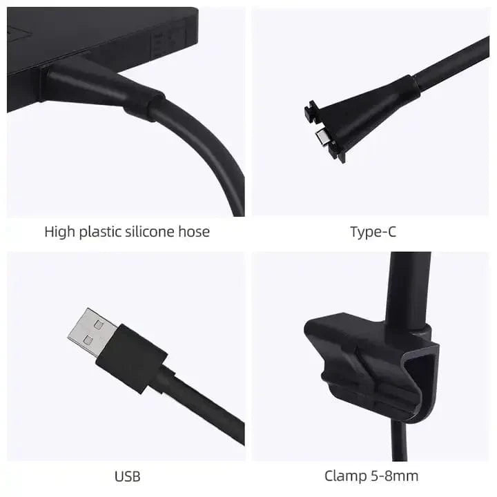 Akvaarioled Valaisin USB-liitännällä Moderni Kompakti 4