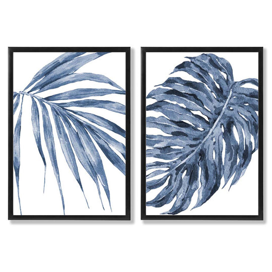 Akvarellikehyssarja Blue Monstera Papyrus 0