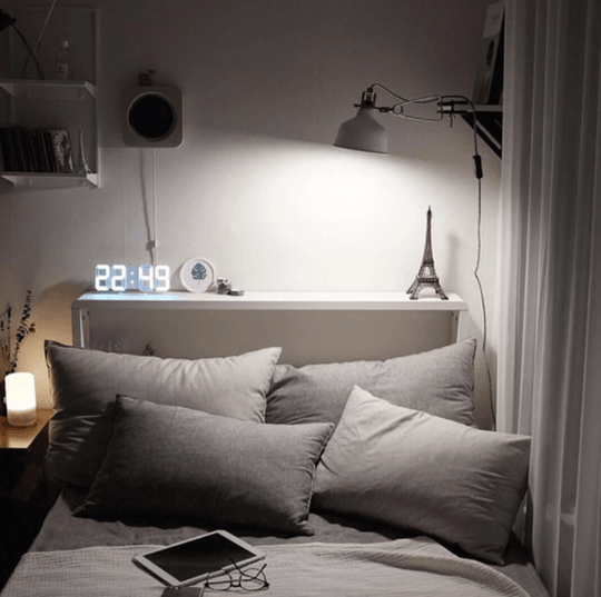 Älykäs 3D-digitaalikello Moderni Muotoilu 1