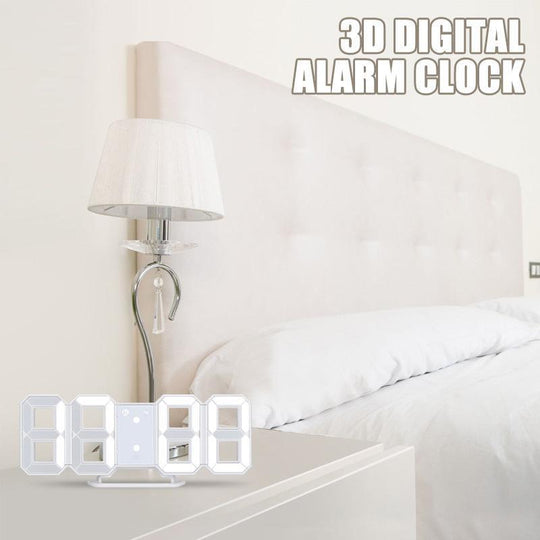 Älykäs 3D-digitaalikello Moderni Muotoilu 4