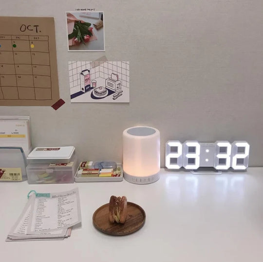 Älykäs 3D-digitaalinen herätyskello monitoiminen 5