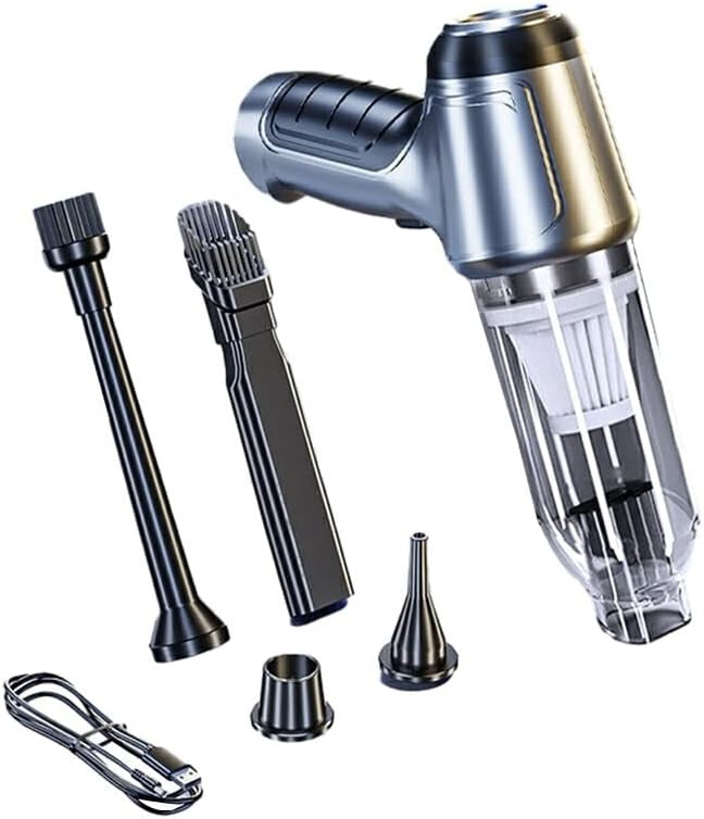 Ammattimainen Autopölynimuri Tehokkaalla Imuteholla 0