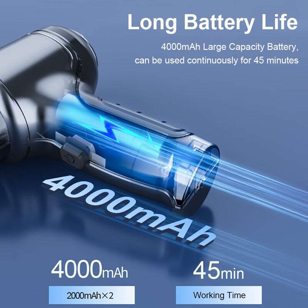 Ammattimainen Autopölynimuri Tehokkaalla Imuteholla 5