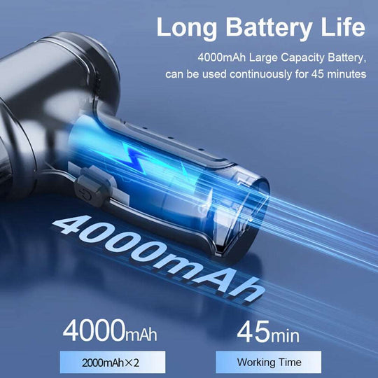 Ammattimainen Autopölynimuri Tehokkaalla Imuteholla 5