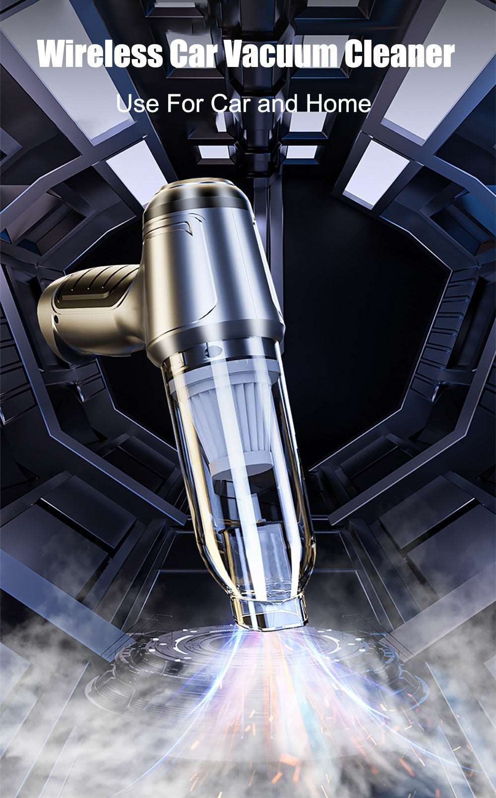 Ammattimainen Autopölynimuri Tehokkaalla Imuteholla 8