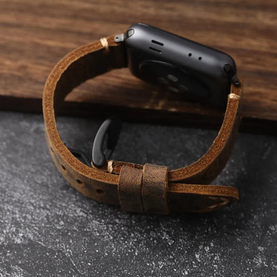 Apple Watch Ranneke Käsintehty Nahka 4