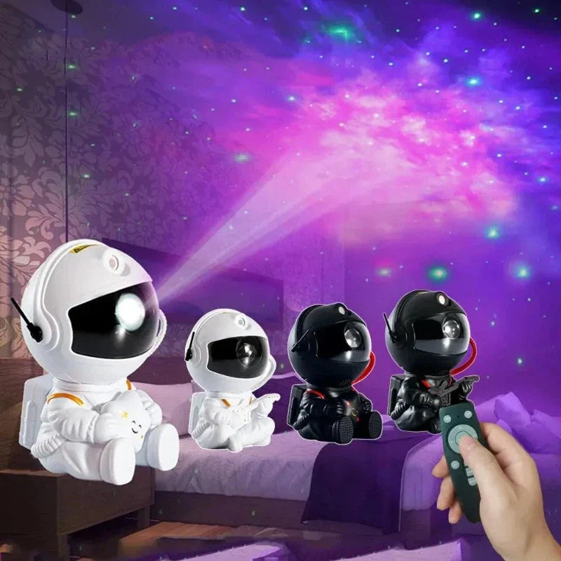 Astronaut LED -projektorilamppu tähtitaivaan luomiseksi 0
