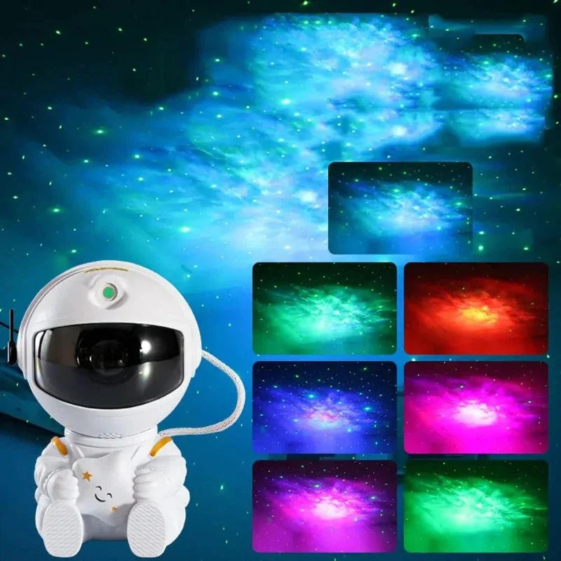 Astronaut LED -projektorilamppu tähtitaivaan luomiseksi 5