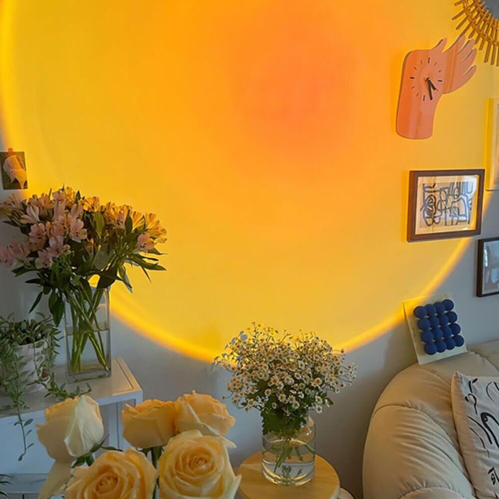 Auringonlasku Lamppu LED Projektori 2