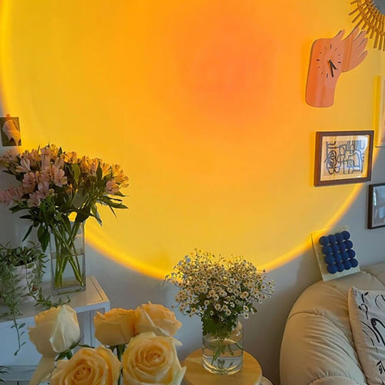 Auringonlasku Lamppu LED Projektori 2