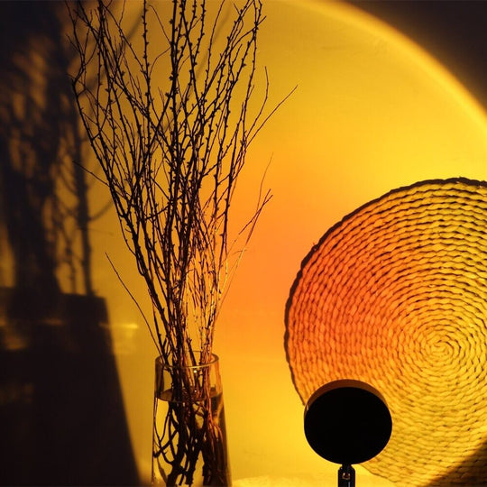 Auringonlasku Lamppu LED Projektori 4