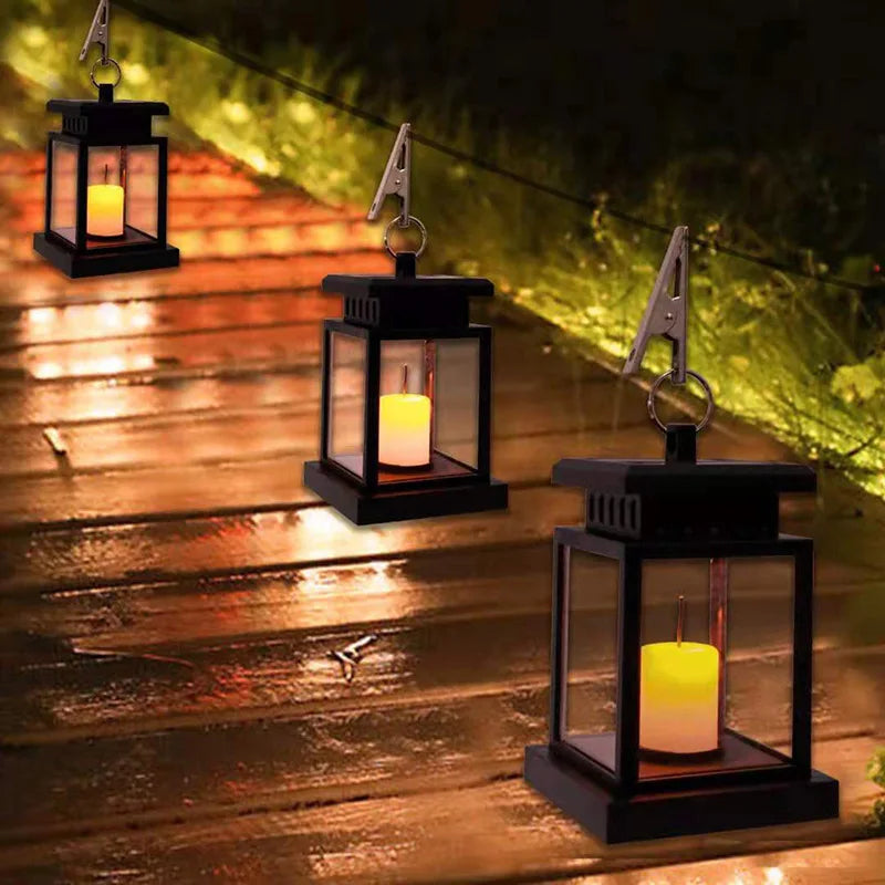 Aurinkoenergialla Toimiva LED-lyhty Ulkokäyttöön 3