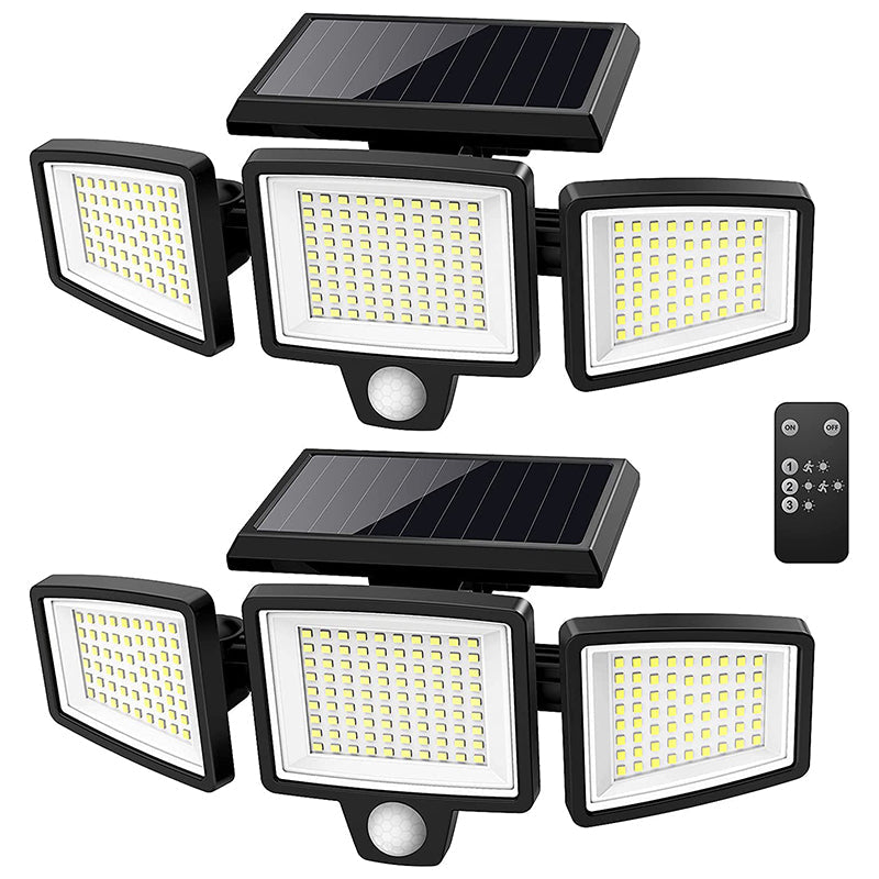 Aurinkoenergialla Toimiva Ulkovalaisin Liiketunnistimella 2500 Lumenia 5