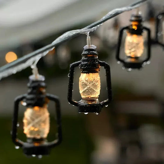 Aurinkoenergialla Toimivat LED-Valosarjat Liekkiefektillä 2